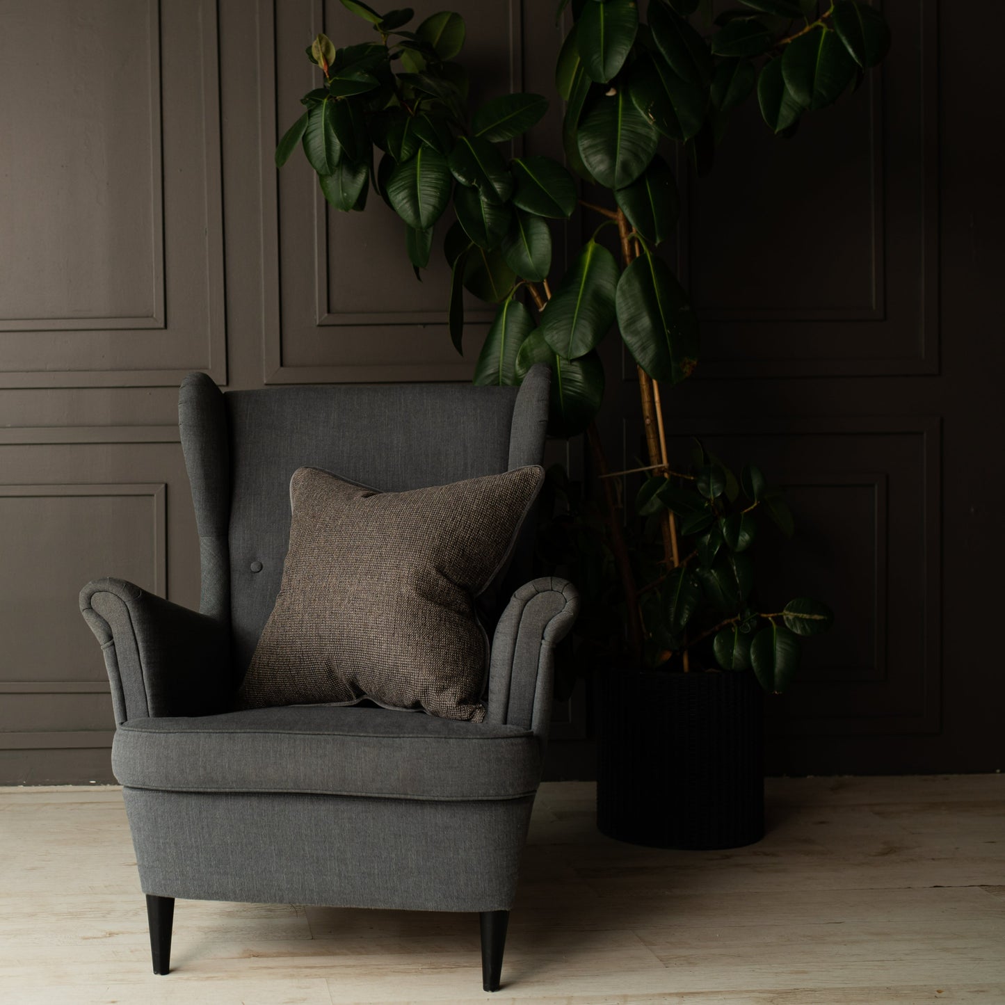 Decor pillow Plume Grey