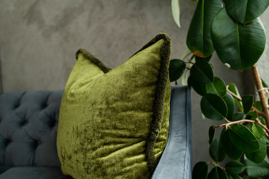 Coussin déco Mousse Rustique