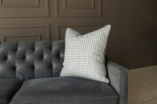 Coussin décoratif Gris Industriel